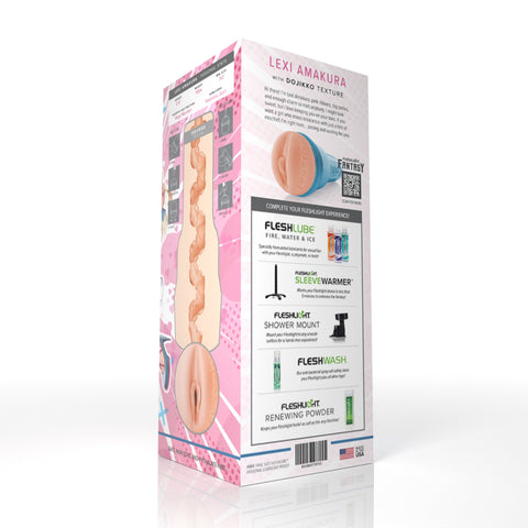 Fleshlight Fantasy Lexi Amakura Dojikko Realistic Stroker - Masturbators and Strokers