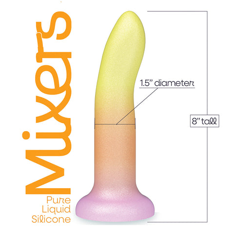 Mixers Tequila Sunrise 20.3 cm Anal Dildo by Icon Brands