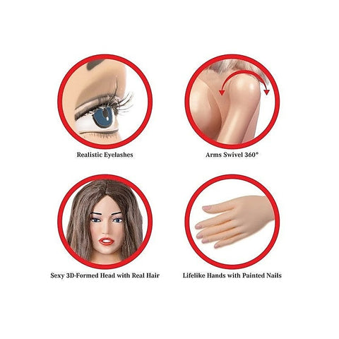 Agent 69 Inflatable Love Doll By Pipedream Products - Love Dolls