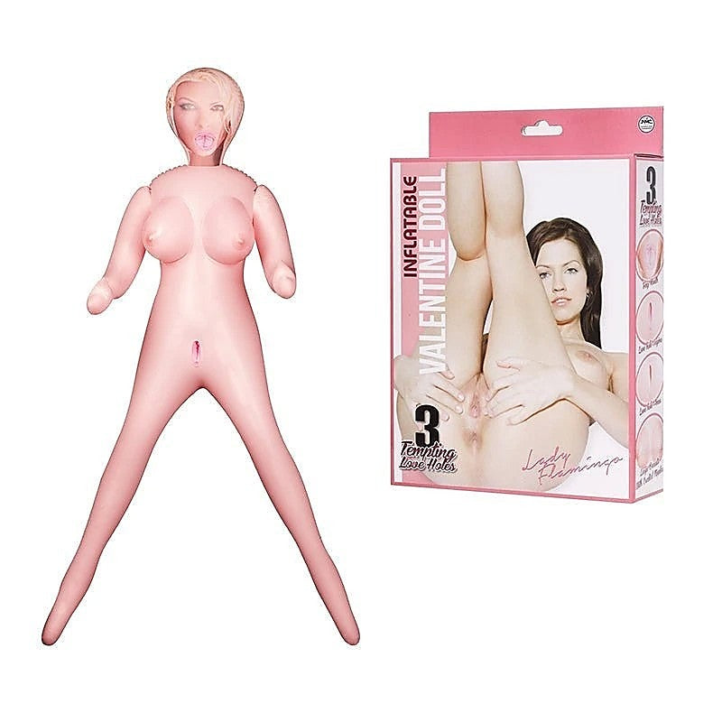 Lady Flamingo Inflatable Valentine Doll By Nanma Corporation - Love Dolls