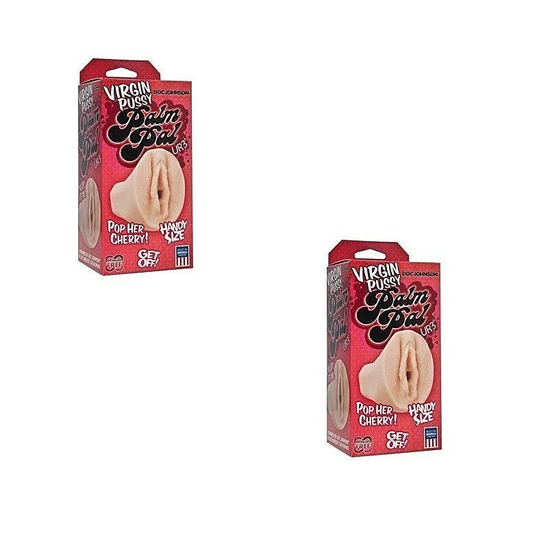 Doc Johnson Palm Pal UR3 Virgin Pussy Realistic Stroker - Masturbators and Strokers