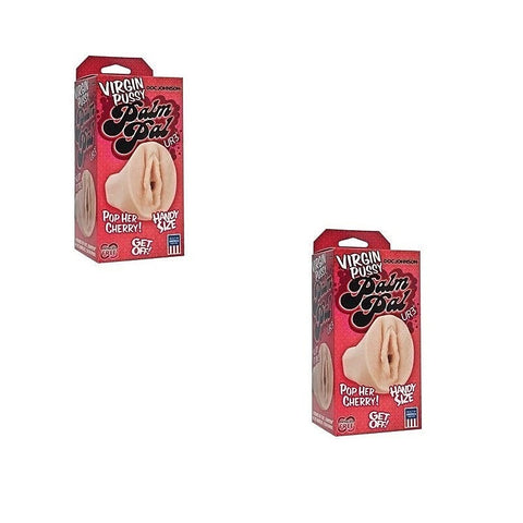 Doc Johnson Palm Pal UR3 Virgin Pussy Realistic Stroker - Masturbators and Strokers
