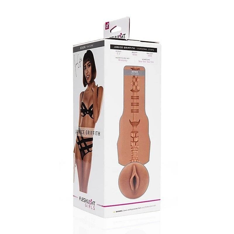 Fleshlight Girls Janice Griffith Eden Male Stroker Device - Masturbators and Strokers