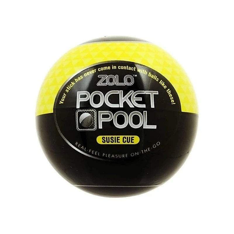 Zolo Pocket Pool Single Susie Cue - Discreet Pleasure Companion - Masturbators and Strokers