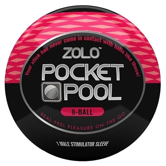 Zolo 8-Ball Pocket Pool - Compact Pleasure on the Go - Masturbators and Strokers