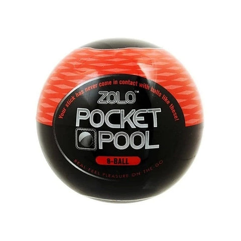 Zolo 8-Ball Pocket Pool - Compact Pleasure on the Go - Masturbators and Strokers