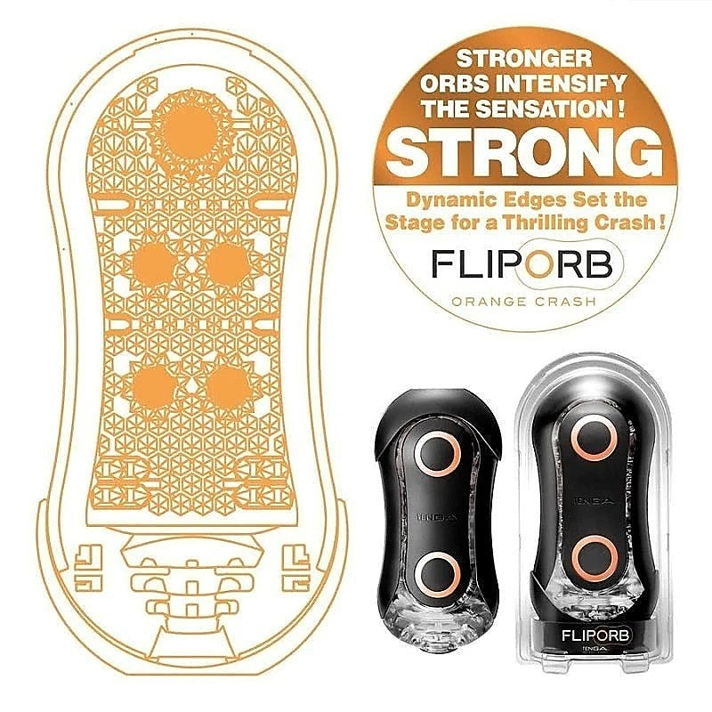Tenga Flip Orb Strong - Masturbators and Strokers