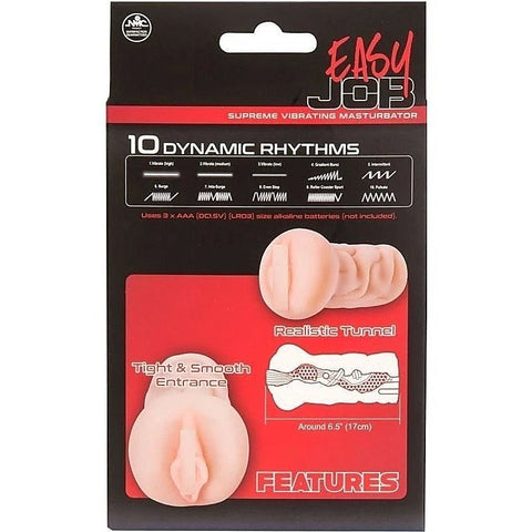 Easy Job Supreme Vibrating Masturbator Ruth by Nanma - Masturbators and Strokers