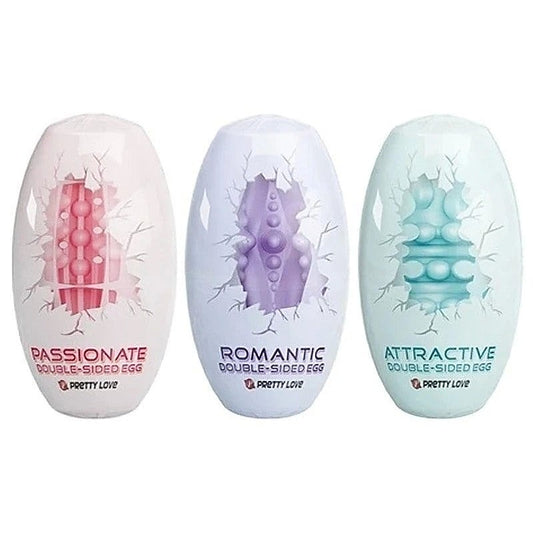 Pretty Love Double-Sided Egg Stroker - Masturbators and Strokers