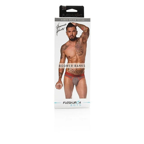 Fleshjack Boys Boomer Banks Sonic Boom Mens Stroker - Masturbators and Strokers