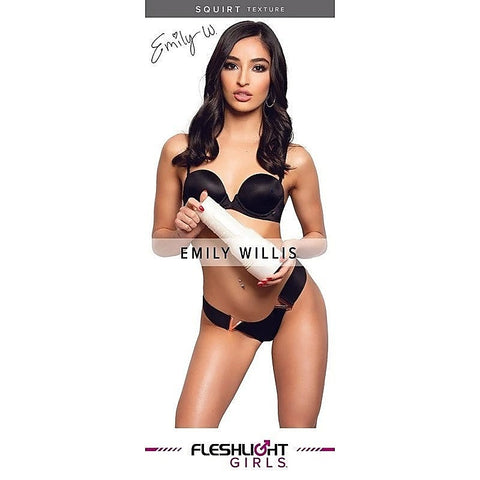 Fleshlight Girls Emily Willis Squirt Realistic Male Stroker Device - Masturbators and Strokers
