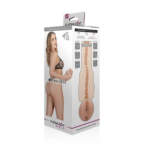 Mia Malkova Lvl Up Masturbator Sleeve By Fleshlight - Fleshlight Male Masturbators