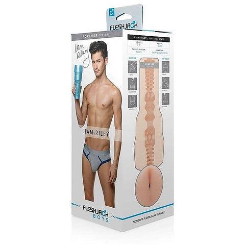 Fleshjack Boys Liam Riley Forever Realistic Mens Stroker - Masturbators and Strokers