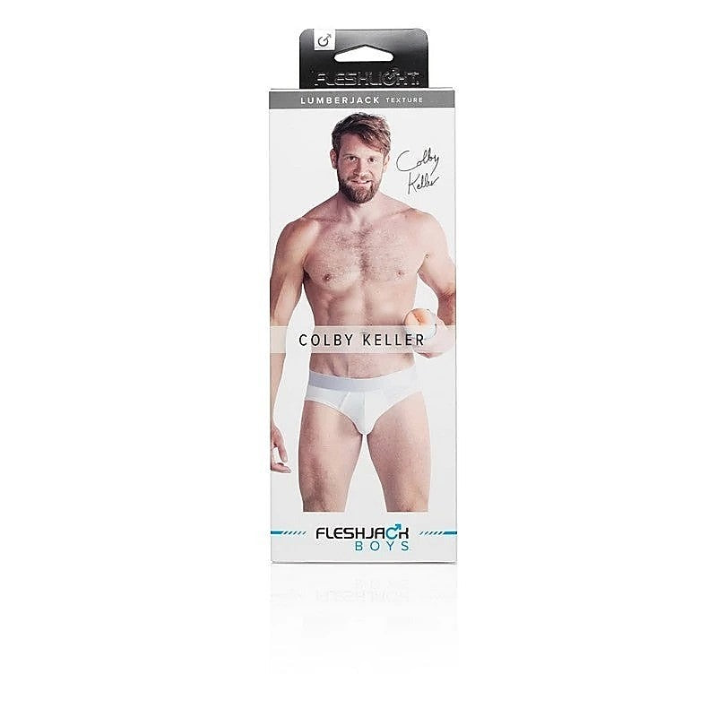 Fleshjack Boys Colby Keller Lumberjack Realistic Male Stroker - Masturbators and Strokers