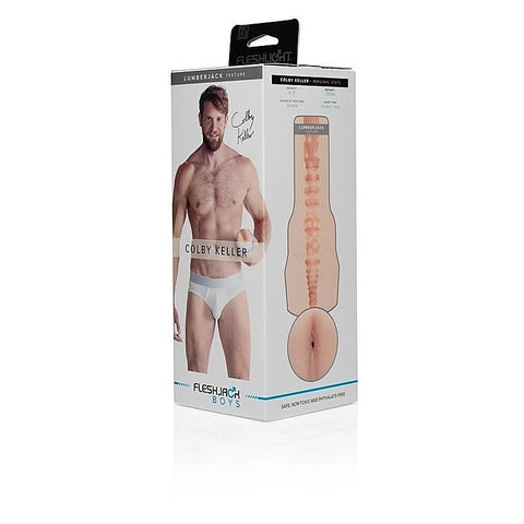 Fleshjack Boys Colby Keller Lumberjack Realistic Male Stroker - Masturbators and Strokers