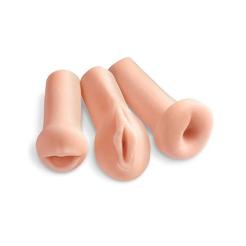 All 3 Holes Realistic Male Stroker By Pipedream Products - Masturbators and Strokers