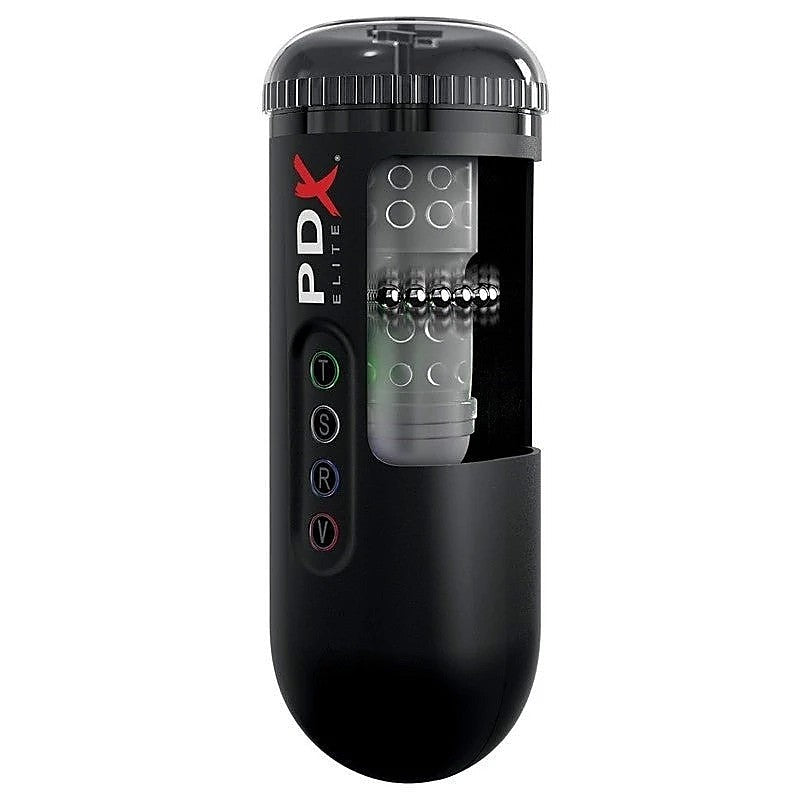 Pdx Elite Moto Blower Vibrating Male Stroker - Masturbators and Strokers