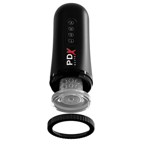 Pdx Elite Moto Blower Vibrating Male Stroker - Masturbators and Strokers