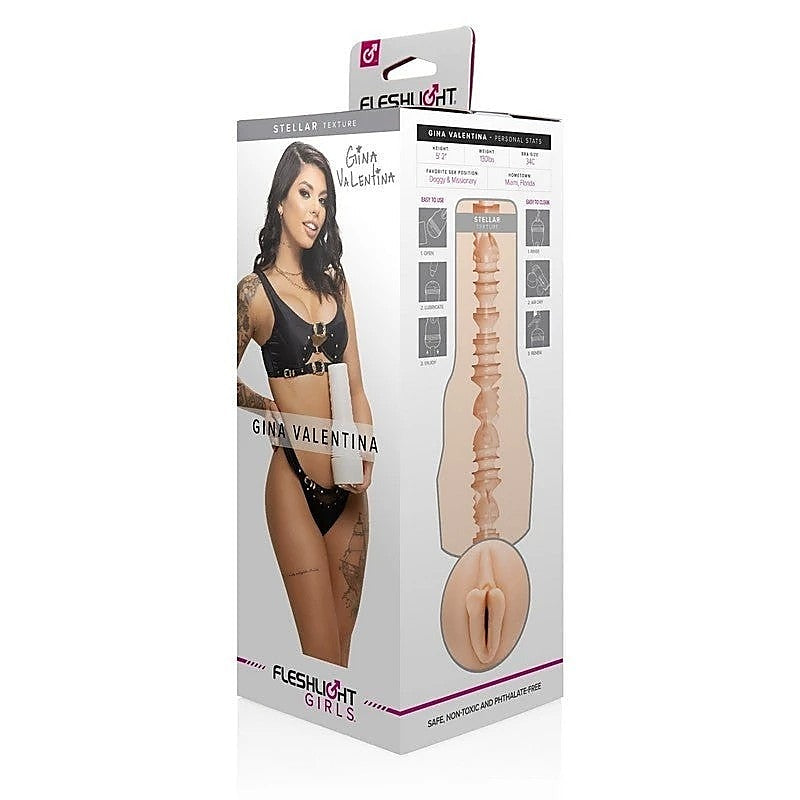Fleshlight Girls Gina Valentina Stellar Male Stroker - Masturbators and Strokers