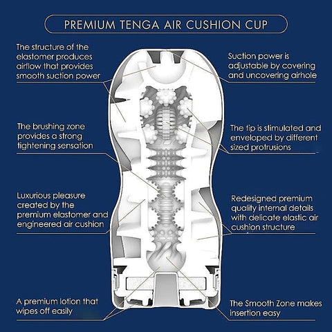 Tenga Premium Air Flow Cup - Masturbators and Strokers