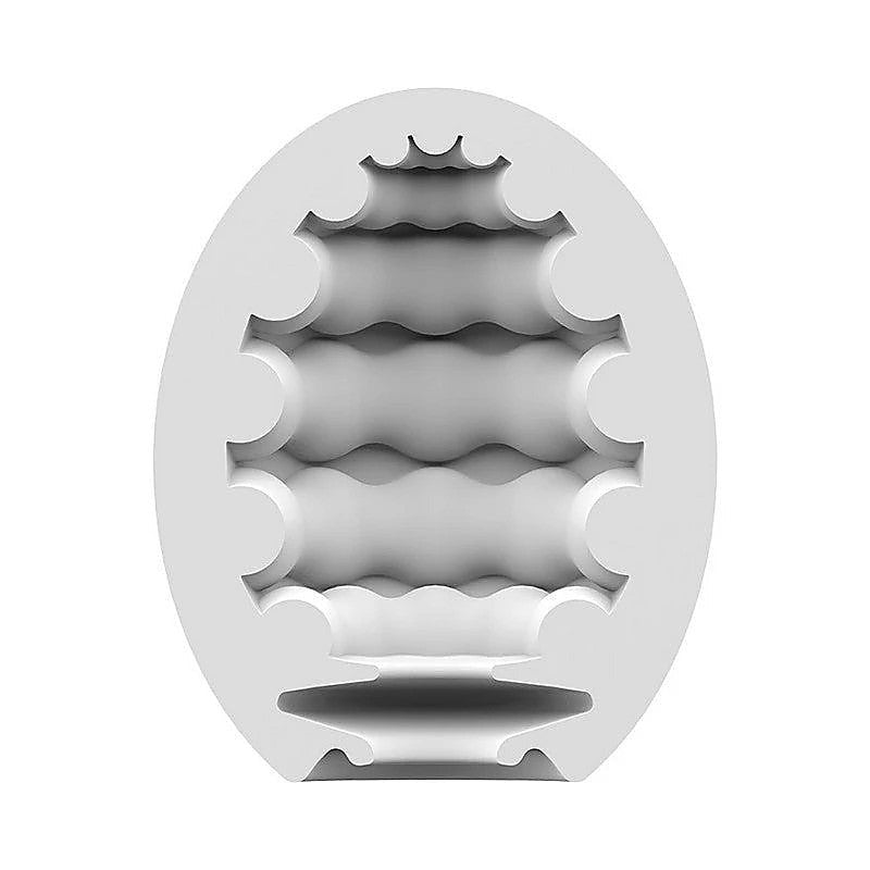 Riffle 3 Piece Mens Masturbator Eggs By Satisfyer - Masturbators and Strokers