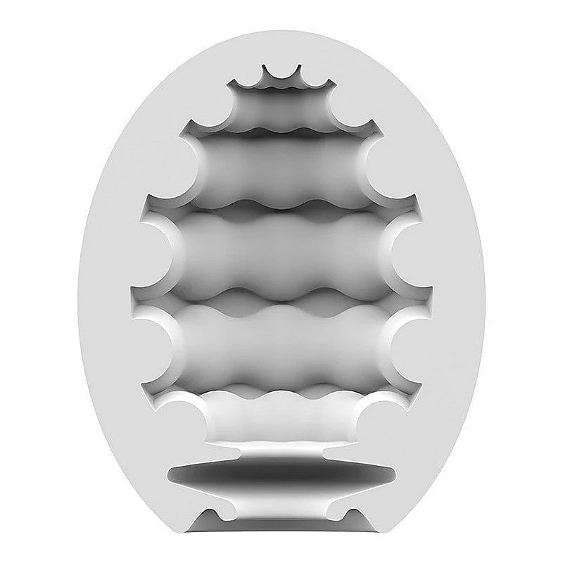 Riffle Mens Pleasure Masturbator Egg By Satisfyer - Masturbators and Strokers