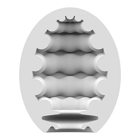 Riffle Mens Pleasure Masturbator Egg By Satisfyer - Masturbators and Strokers