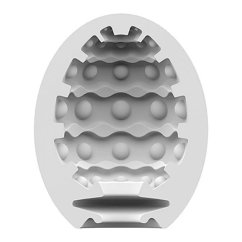 Bubble Mens Masturbator Egg By Satisfyer - Masturbators and Strokers