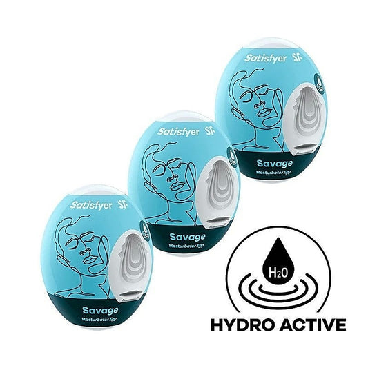 Satisfyer Mixed 3 Pack Male Masturbator Eggs #2 - Masturbators and Strokers