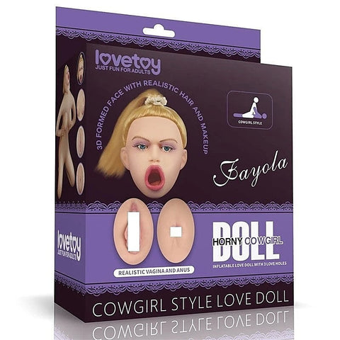 Fayola Horny Cowgirl Inflatable Love Doll - Love Dolls