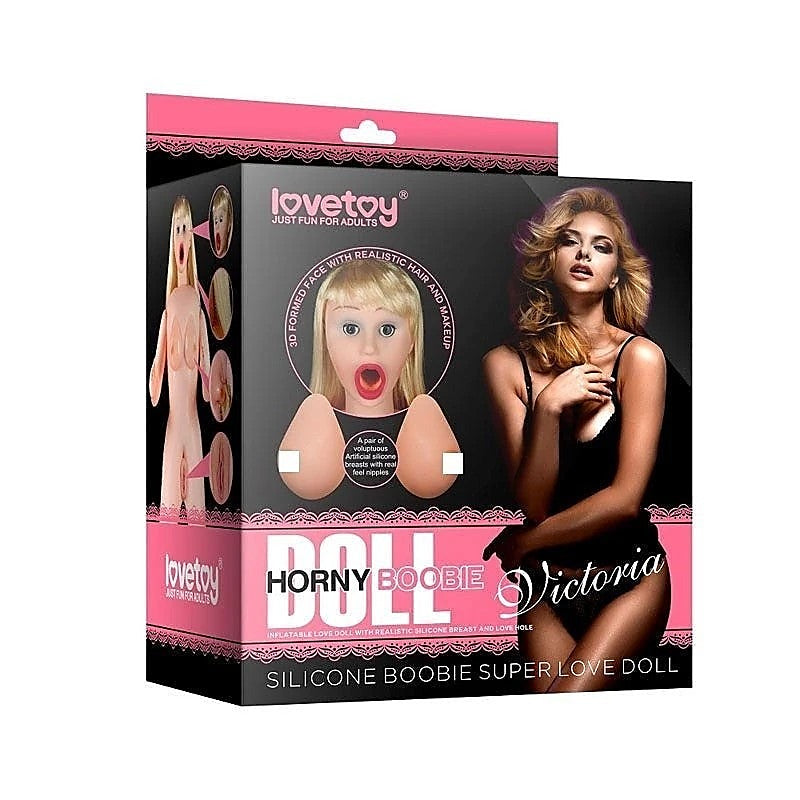 Victoria Horny Blonde Boobie Doll - Love Dolls