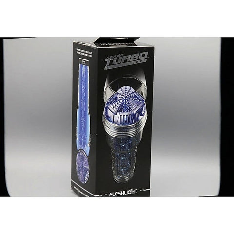 Fleshlight Turbo Core Male Masturbator Blue Ice - Masturbators and Strokers