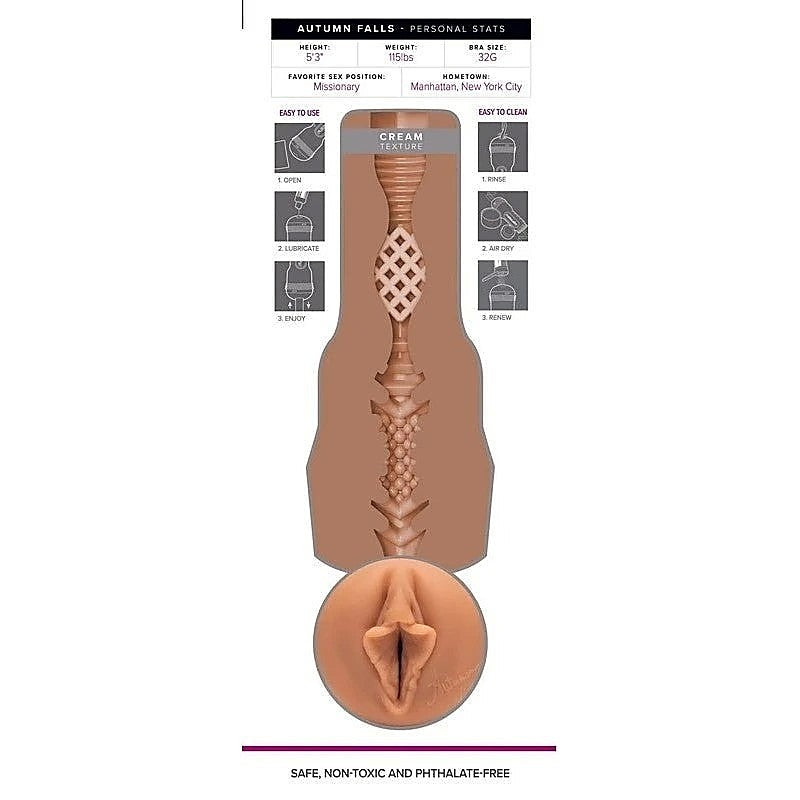 Fleshlight Girls Autumn Falls - Realistic Butts And Vaginas