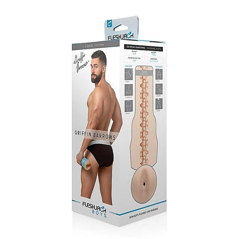 Fleshjack Boys Griffin Barrows Cake Realistic Male Stroker - Masturbators and Strokers