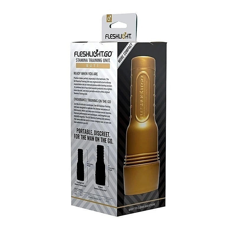 Fleshlight GO Stamina Training Unit - Realistic Butts And Vaginas