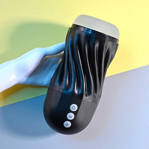 Playboy Pleasure Solo Vibrating Male Masturbator - Masturbators and Strokers