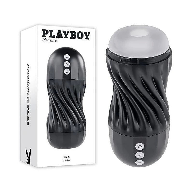 Playboy Pleasure Solo Vibrating Male Masturbator - Masturbators and Strokers