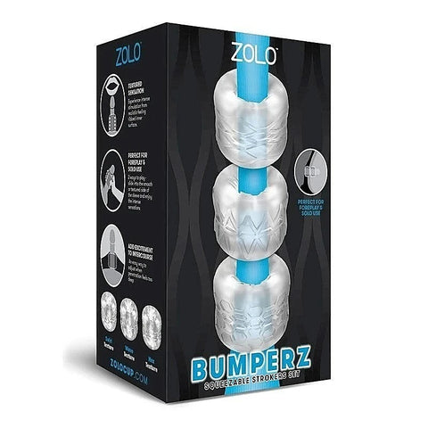 Zolo Bumperz - Dual-Sided Strokers for Unparalleled Satisfaction - Masturbators and Strokers