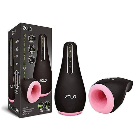 ZOLO Heatstroke - Warmth, Pulsation, and Stroke Counter for Unmatched Satisfaction - Masturbators and Strokers