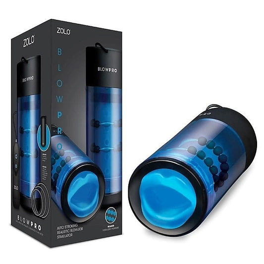 Zolo BlowPro - Dynamic Massaging Pleasure for Solo Experiences - Masturbators and Strokers