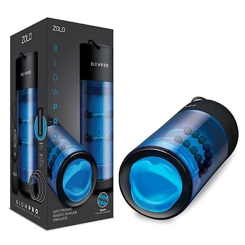 Zolo BlowPro - Dynamic Massaging Pleasure for Solo Experiences - Masturbators and Strokers