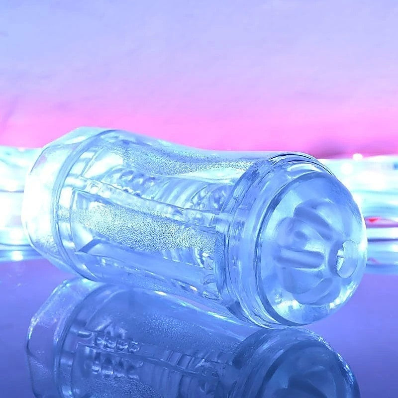 Dual-Ended Vibrating Transparent Massager By Evolved - Masturbators and Strokers