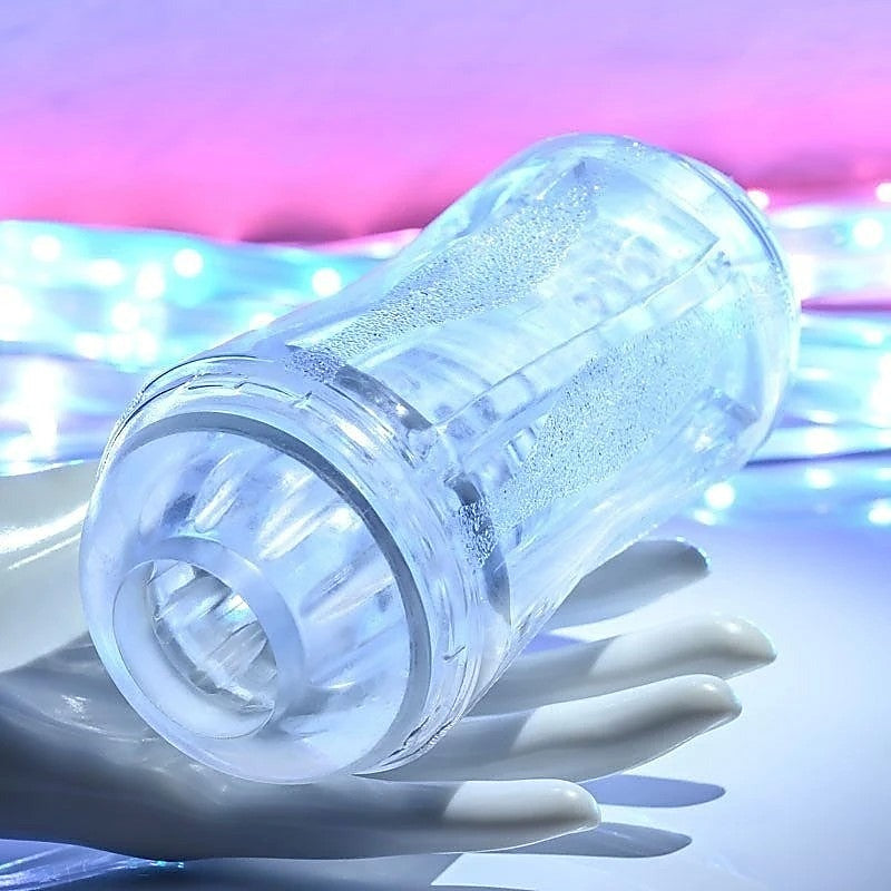 Dual-Ended Vibrating Transparent Massager By Evolved - Masturbators and Strokers