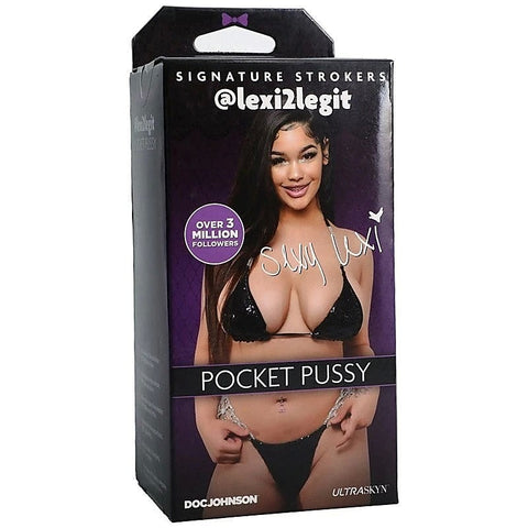 GIRLS OF SM @lexi2legit UltraSkyn Pocket Pussy - Masturbators and Strokers