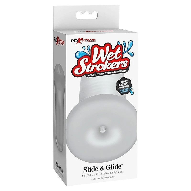 Wet Strokers Slide And Glide By Pipedream Products - Masturbators and Strokers