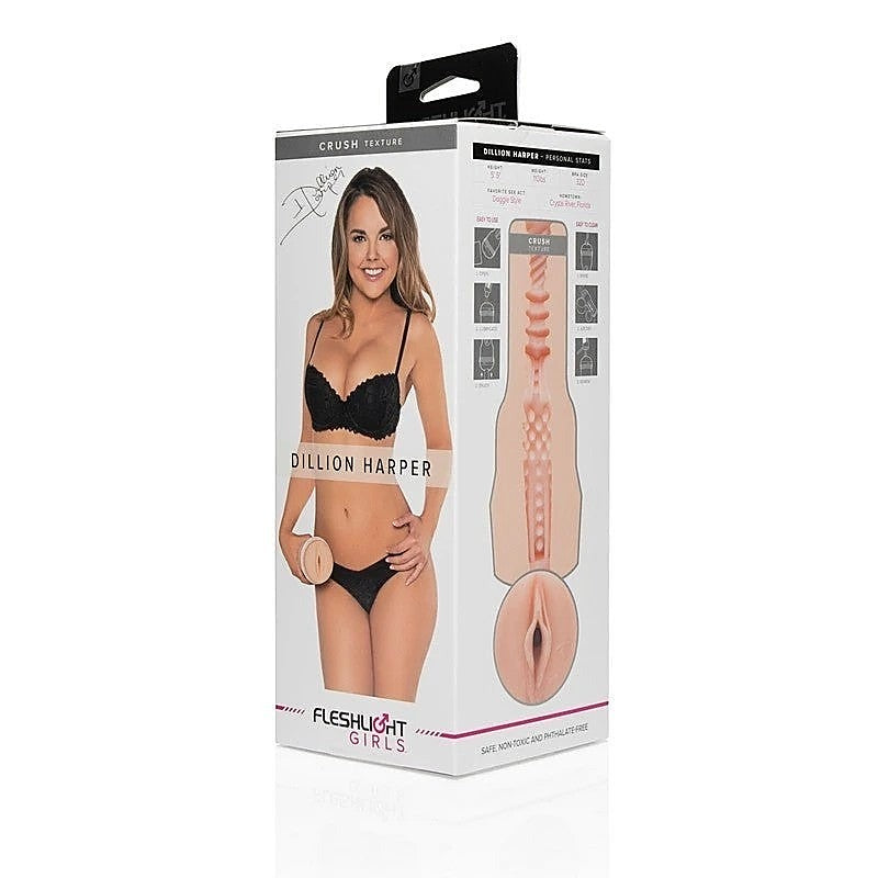 Fleshlight Girls Dillion Harper Crush Realistic Male Stroker - Realistic Butts And Vaginas
