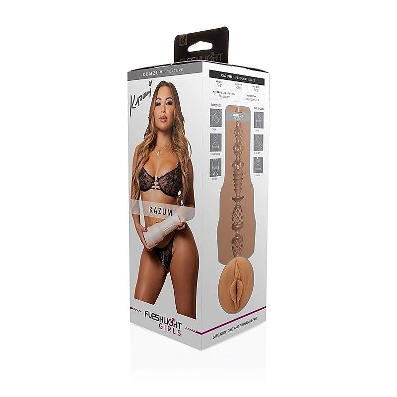 Fleshlight Girls Kazumi Kumzumi Realistic Vagina Mens Stroker - Realistic Butts And Vaginas