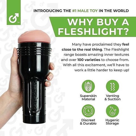 Fleshlight Quickshot Stoya Lady and Butt Male Masturbator - Fleshlight Male Masturbators