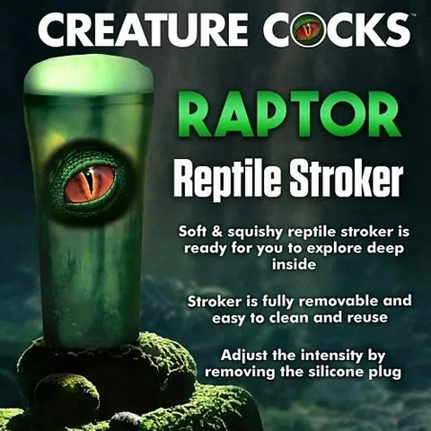 Creature Cocks Raptor Reptile Pleasure Stroker