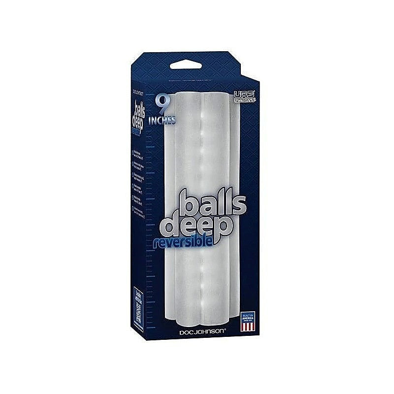 Balls Deep UR3 9 Stroker Reversible - Masturbators and Strokers